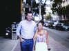 Amaury De Saint Martin và vợ trên đường phố Sài Gòn Ảnh: LT