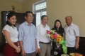 Lãnh đạo huyện Vũ Quang tặng hoa Hội LHPN huyện