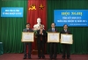 Thừa ủy quyền của Chủ tịch nước, Phó chủ tịch UBND tỉnh Lê Đình Sơn trao tặng Huân chương Lao động hạng Ba cho 3 cá nhân có thành tích xuất sắc trong giai đoạn 2008- 2012