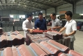 Nhà máy ngói màu cao cấp Kachi thuộc Công ty TNHH Hoàng Linh Logistics cụm CNTTCN Cổng Khánh 1 sản xuất ngói lợp được khách hàng tin dùng