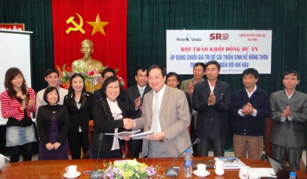 Hơn 417 ngàn Euro cải thiện sinh kế nông thôn tại Can Lộc