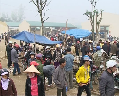 Lộc Hà: Khai trương chợ huyện ở Bình Lộc