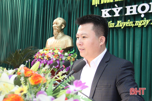 Ông Phạm Hoàng Anh giữ chức Phó Chủ tịch UBND huyện Cẩm Xuyên