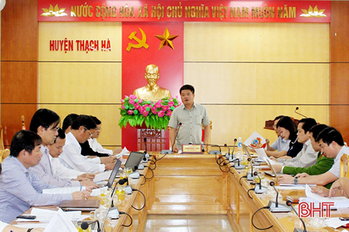 Thạch Hà chuẩn bị kỹ lưỡng các nội dung, sẵn sàng cho đại hội điểm đảng bộ cấp huyện ở Hà Tĩnh