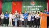Đoàn cơ sở Sở Nông nghiệp &PTNT Hà Tĩnh tình nguyện tại xã Phù Lưu